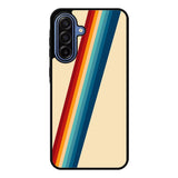 Retro Color Stripe FLB0407 Samsung Galaxy A17 Case