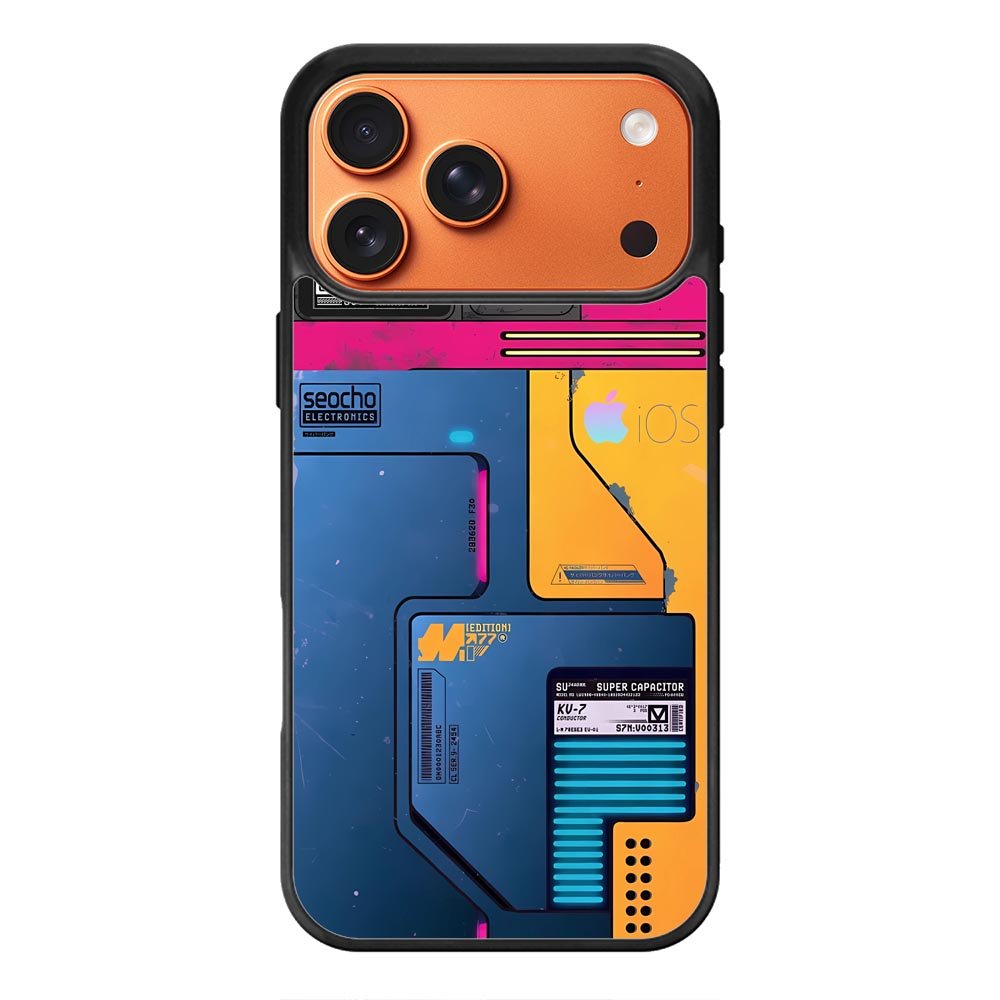 Ios Machine FLB0408 iPhone 17 Pro Max Case
