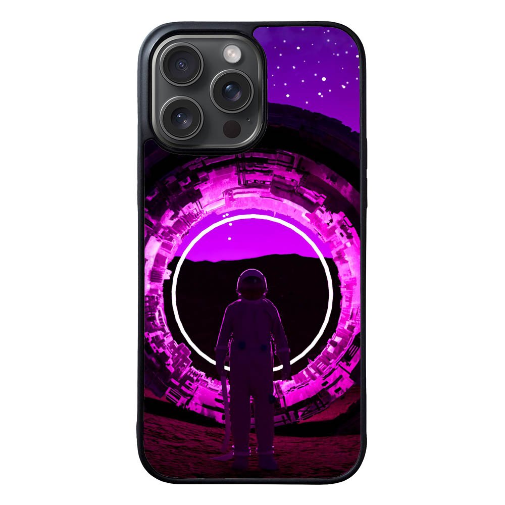 Astro In Neon Portal FLB0418 iPhone 15 Pro Max Case
