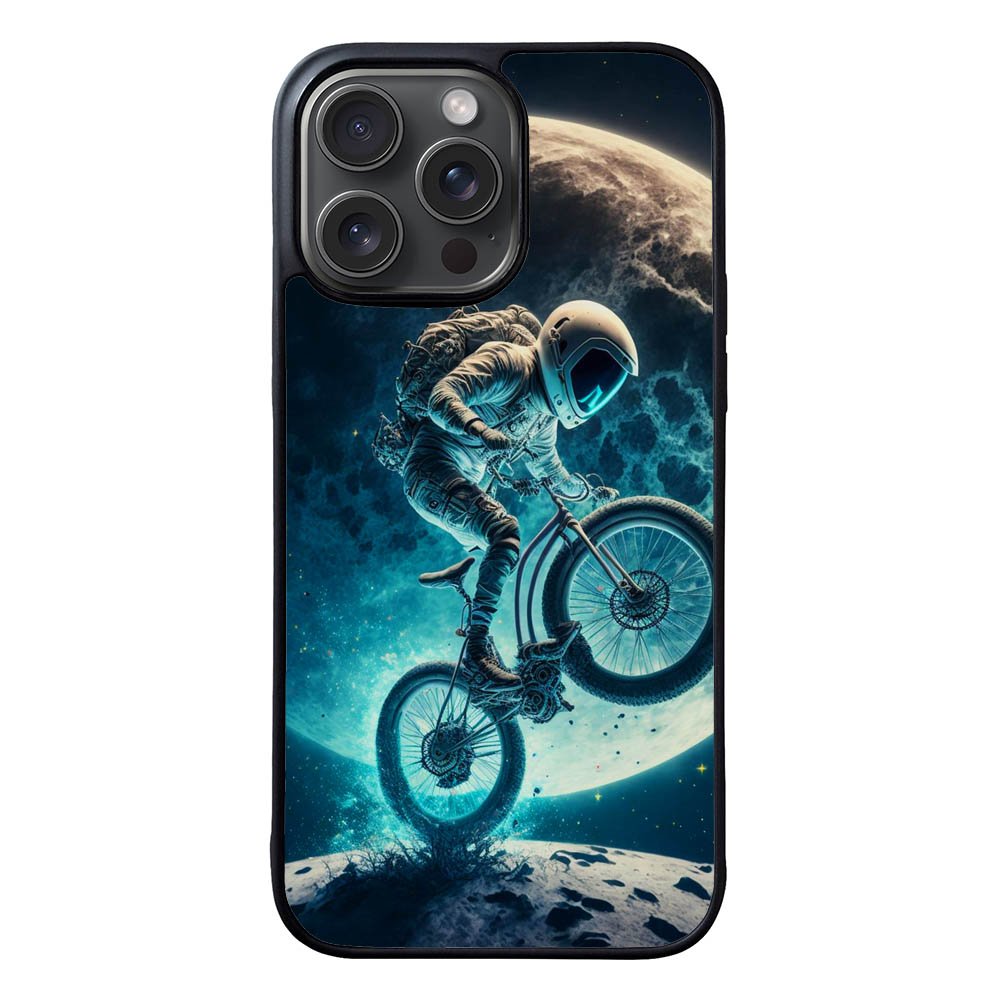 Astronout Ride Bicycle In A Space FLB0421 iPhone 15 Pro Max Case