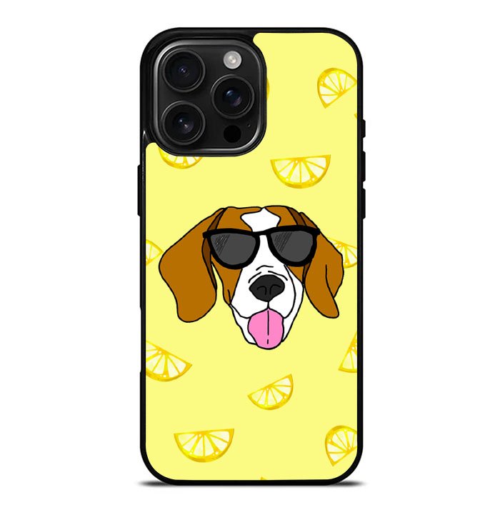 Beagle Lemon FLB0427 iPhone 16 Pro Max Case