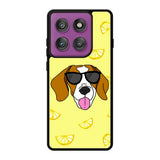 Beagle Lemon FLB0427 Motorola Moto Edge 60 Pro Case