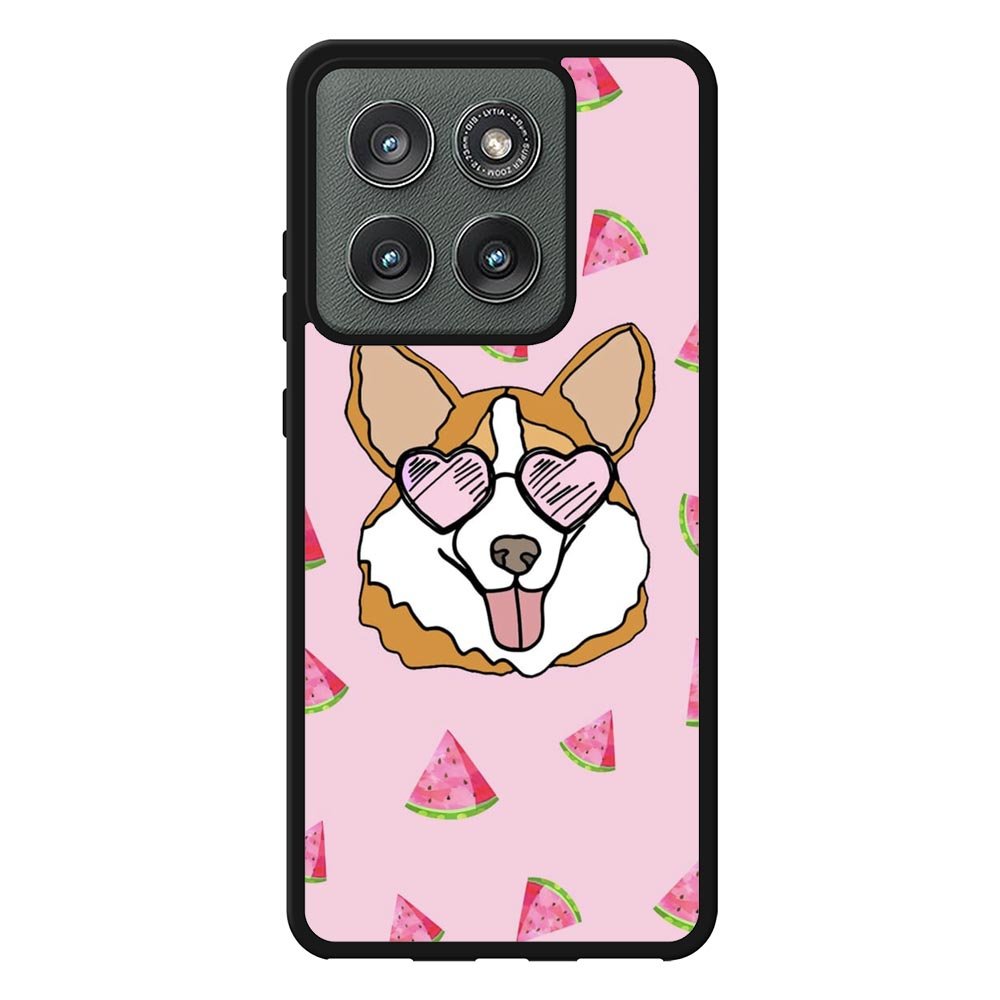 Corgi Watermelon FLB0428 Motorola Moto Edge 2025 Case