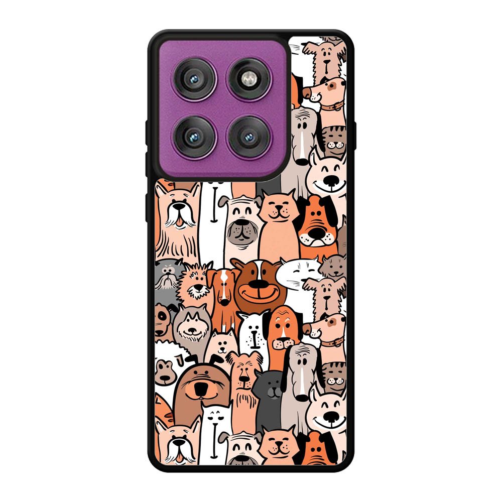 Doggie Breed FLB0429 Motorola Moto Edge 60 Pro Case