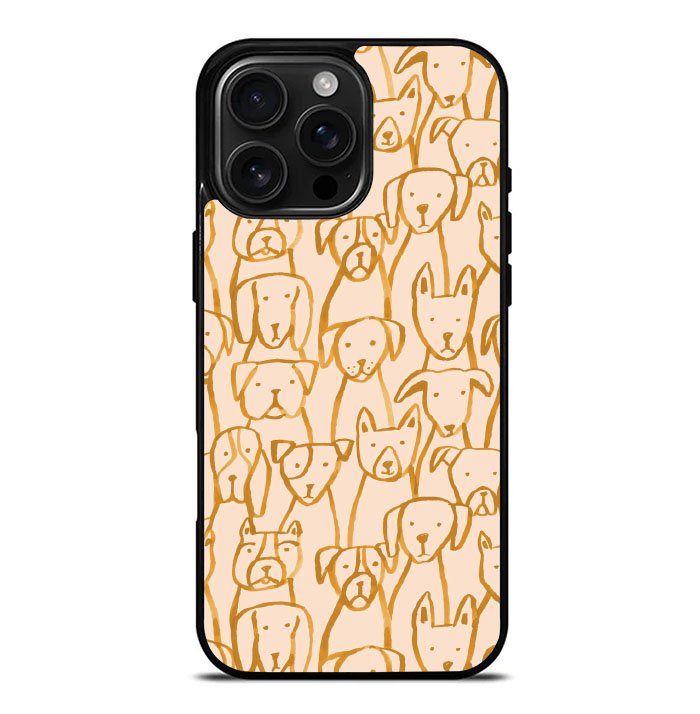 Puupy Doodle FLB0430 iPhone 16 Pro Max Case