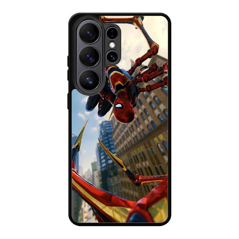 Iron Spiderman Samsung Galaxy S26 Ultra Case QC5290