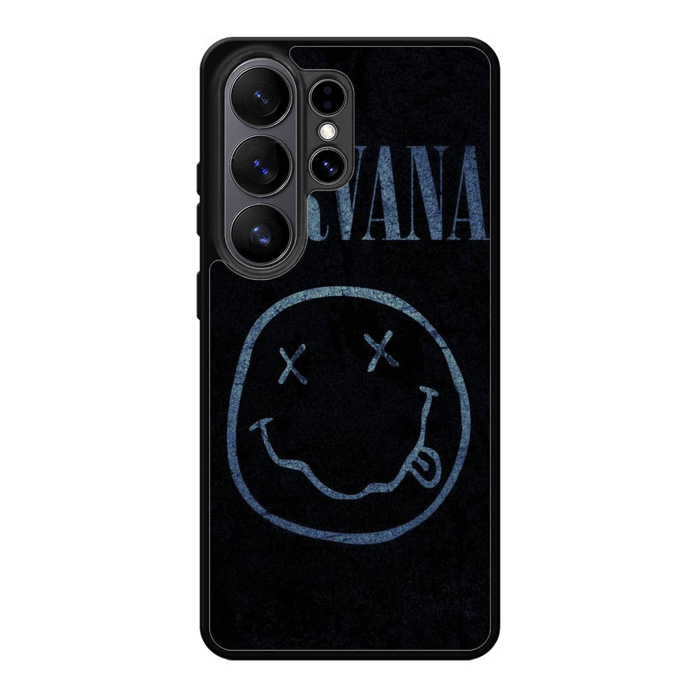 Nirvan Smiley Face Samsung Galaxy S26 Ultra Case OV0455