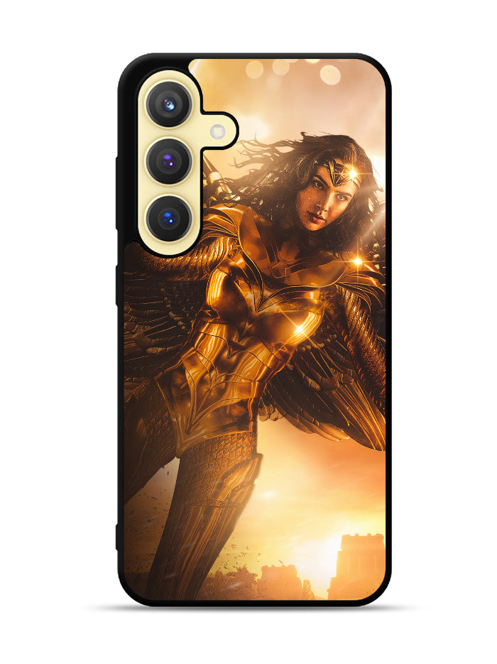 Wonder Women Gold Armor Samsung Galaxy S25 Plus 5G , Samsung Galaxy S25+ 5G Case OV1998