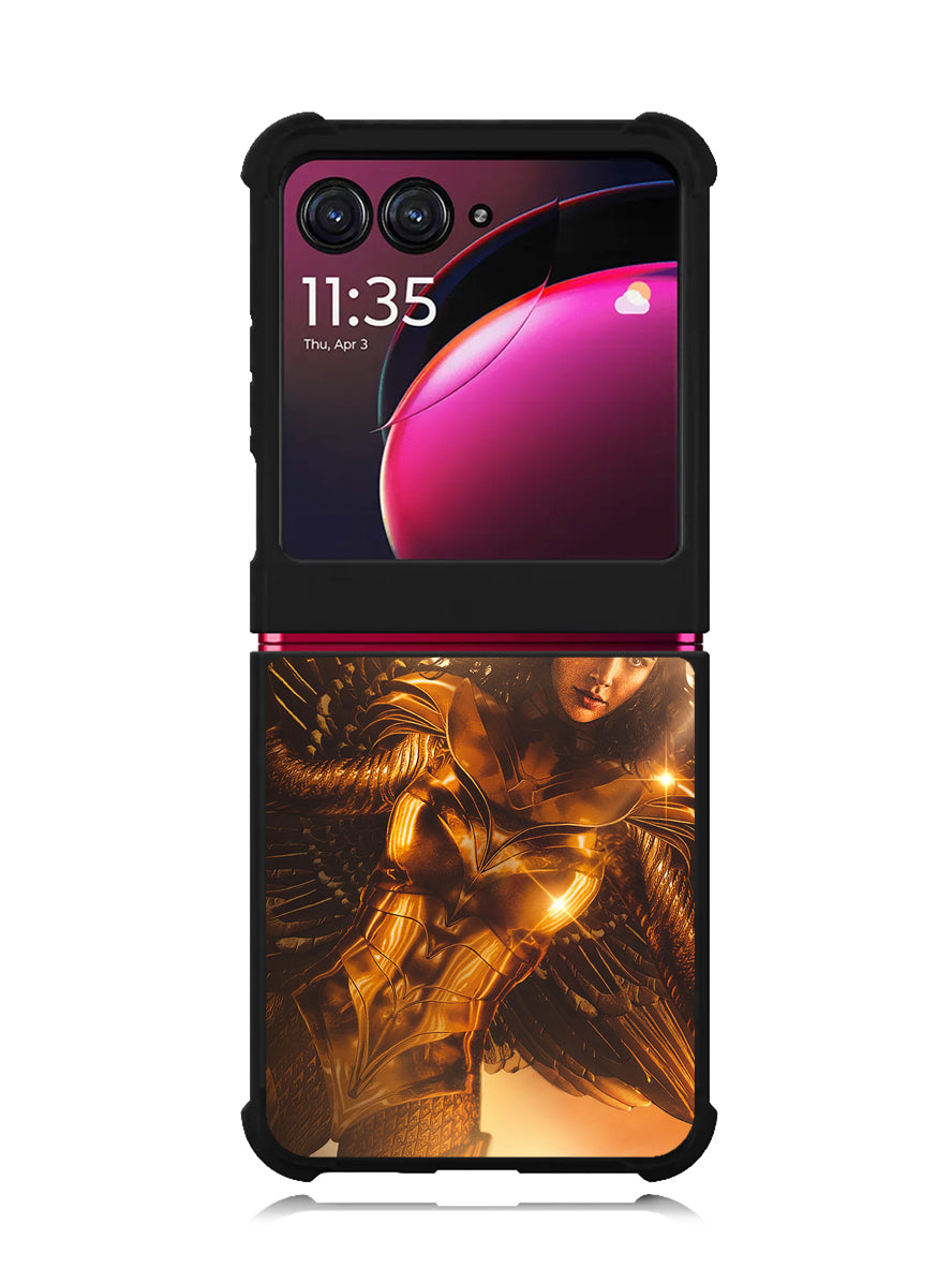 Wonder Women Gold Armor Motorola Moto Razr Plus 2023 , Moto Razr+ 2023 Case OV1998