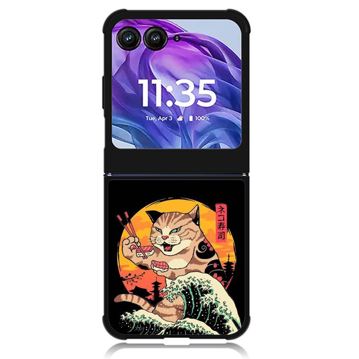 Angry Kitten Motorola Moto Razr Plus 2024 , Moto Razr+ 2024 Case OV11145