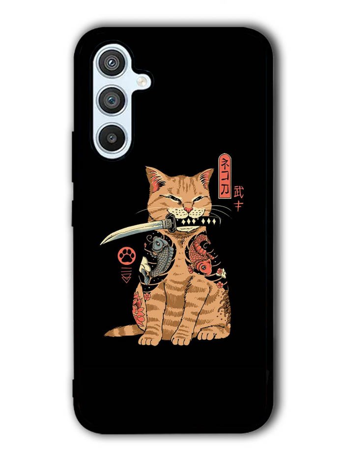 Samurai Cat Samsung Galaxy A14 5G Case QC11022