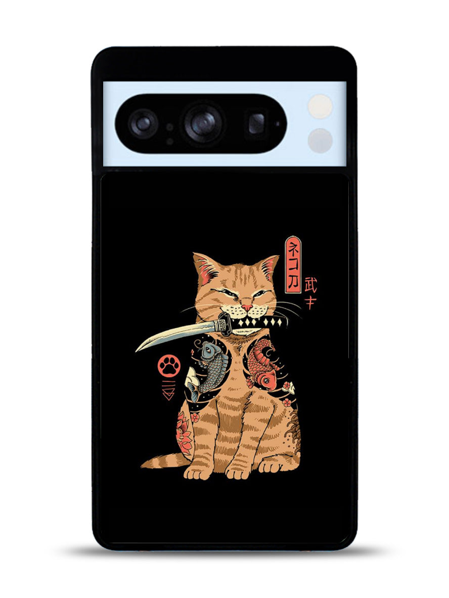 Samurai Cat Google Pixel 8 Pro Case QC11022