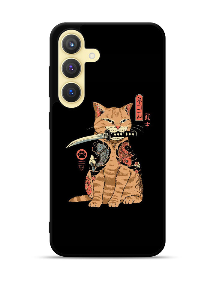 Samurai Cat Samsung Galaxy S25 Plus 5G , Samsung Galaxy S25+ 5G Case OV11022