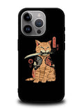 Samurai Cat iPhone 15 Pro Case OV11022