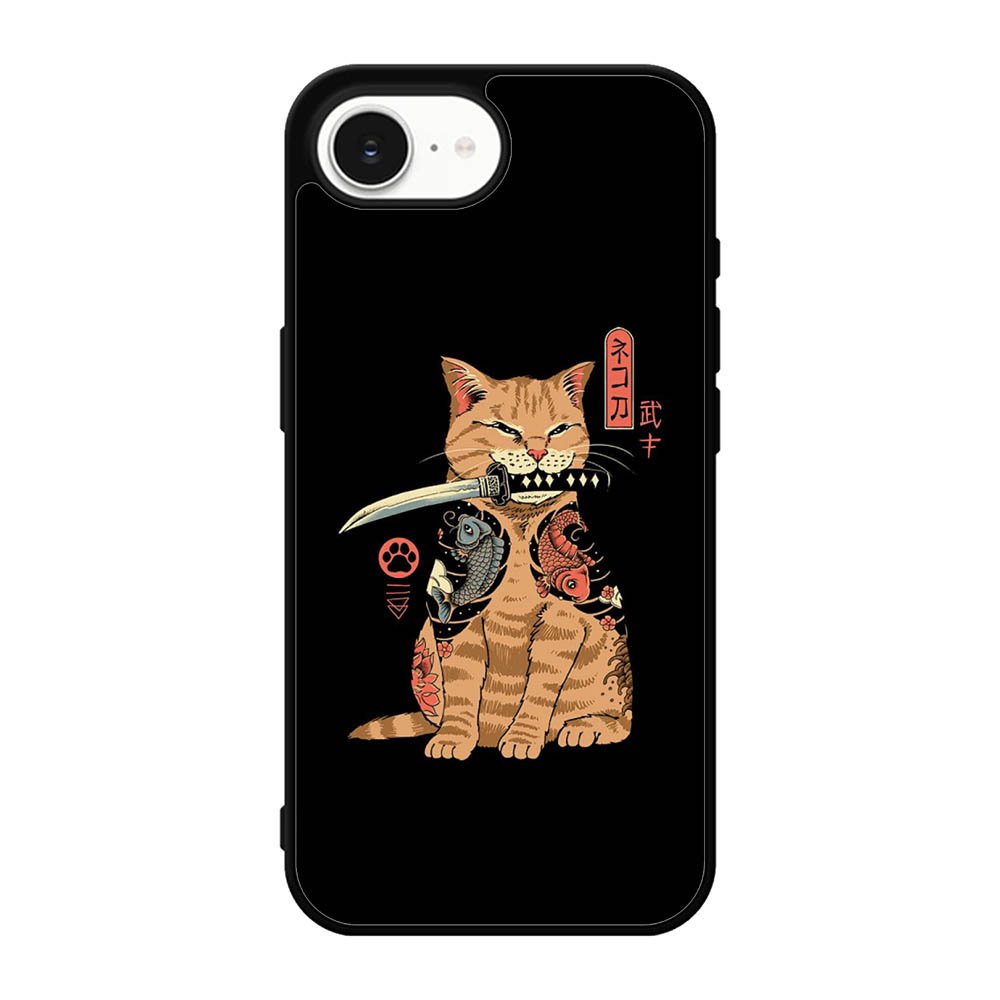 Samurai Cat iPhone 17e Case QC11022