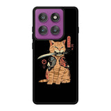 Samurai Cat Motorola Moto Edge 60 Pro Case QC11022