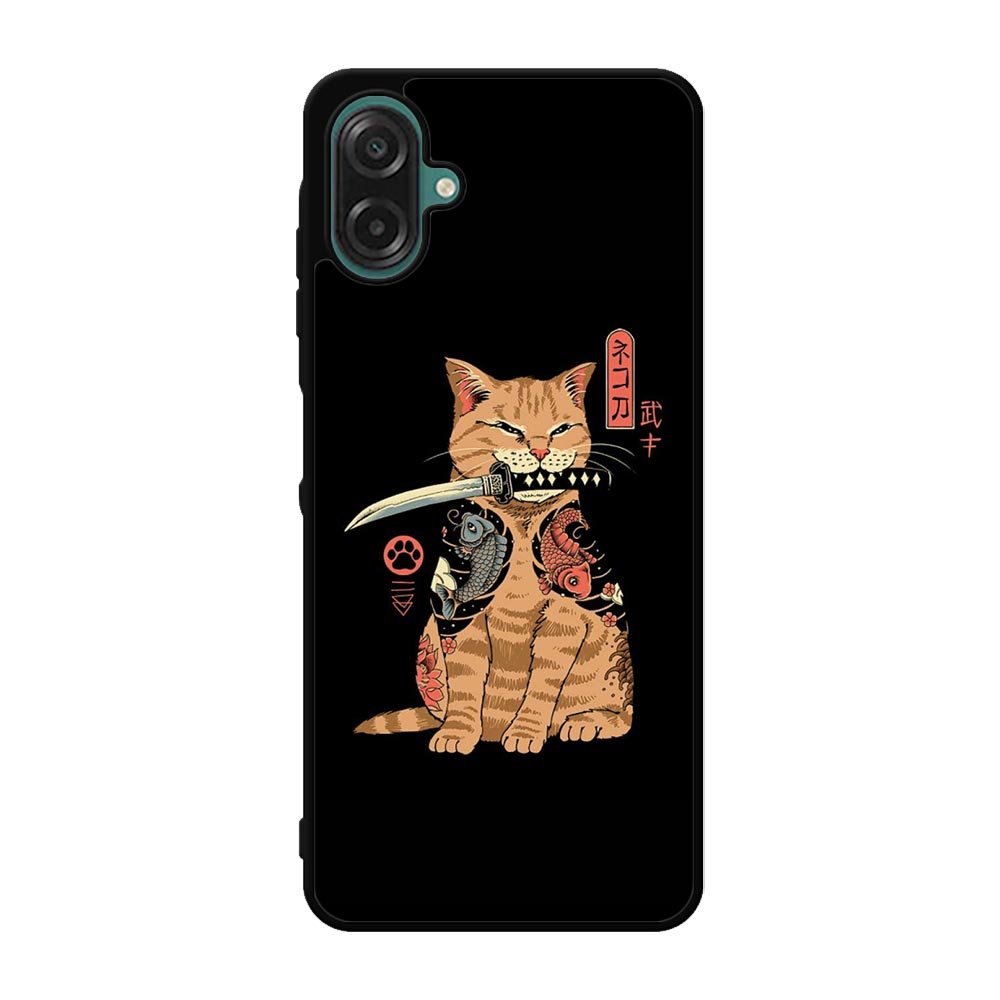 Samurai Cat Samsung Galaxy A07 Case QC11022