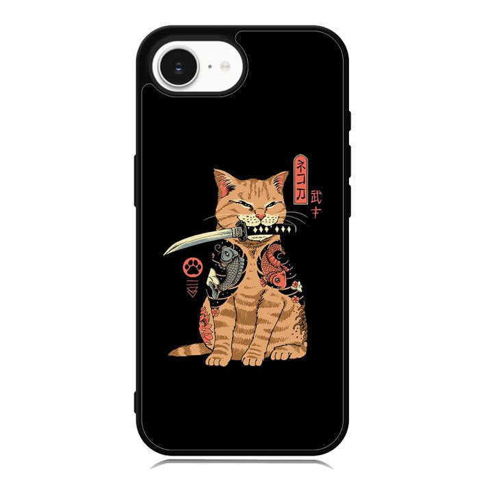 Samurai Cat iPhone 16e Case OV11022