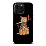 Samurai Cat iPhone 16 Pro Case OV11022