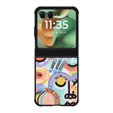 Abstract Motorola Moto RAZR 2025 Case OV11227