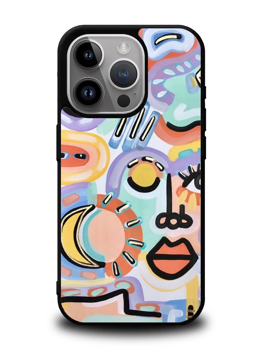 Abstract iPhone 16 Pro Max Case QC11227