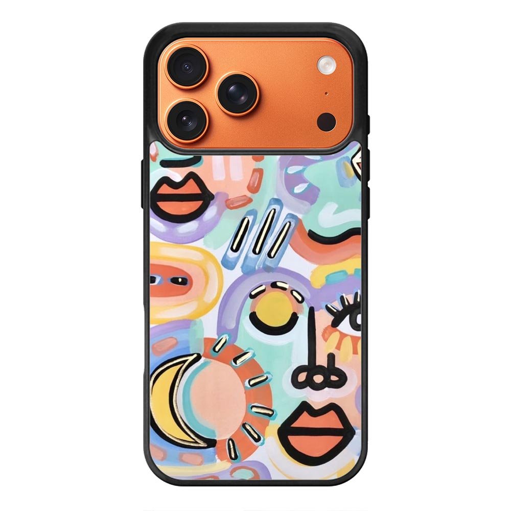 Abstract iPhone 17 Pro Case QC11227