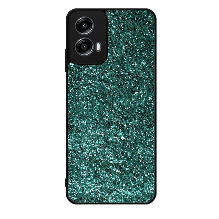 Glitter Green Motorola Moto G Play 2024 Case OV11098
