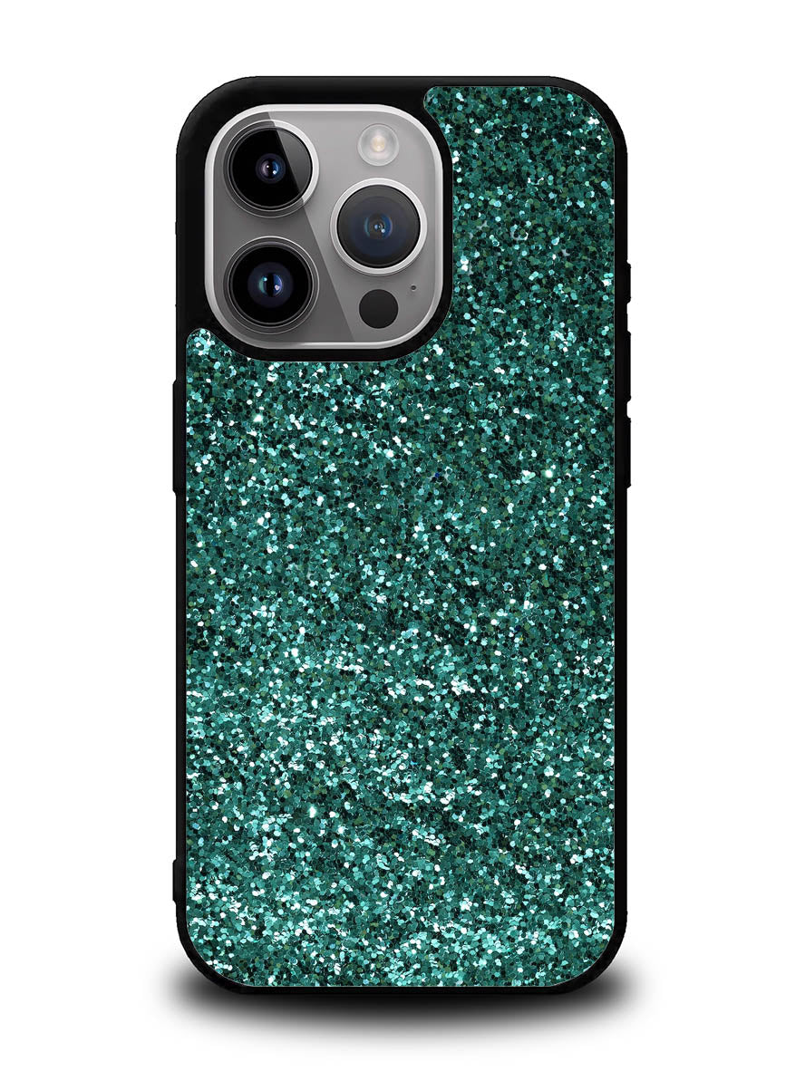 Glitter Green iPhone 16 Pro Max Case OV11098