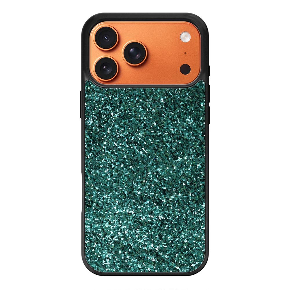 Glitter Green iPhone 17 Pro Case OV11098