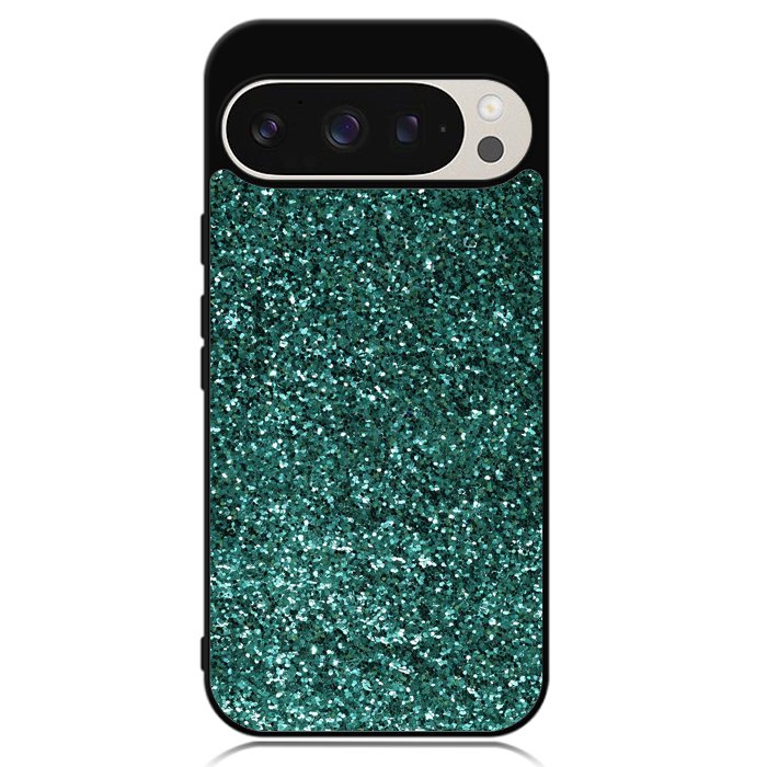 Glitter Green Google Pixel 9 Pro XL Case OV11098