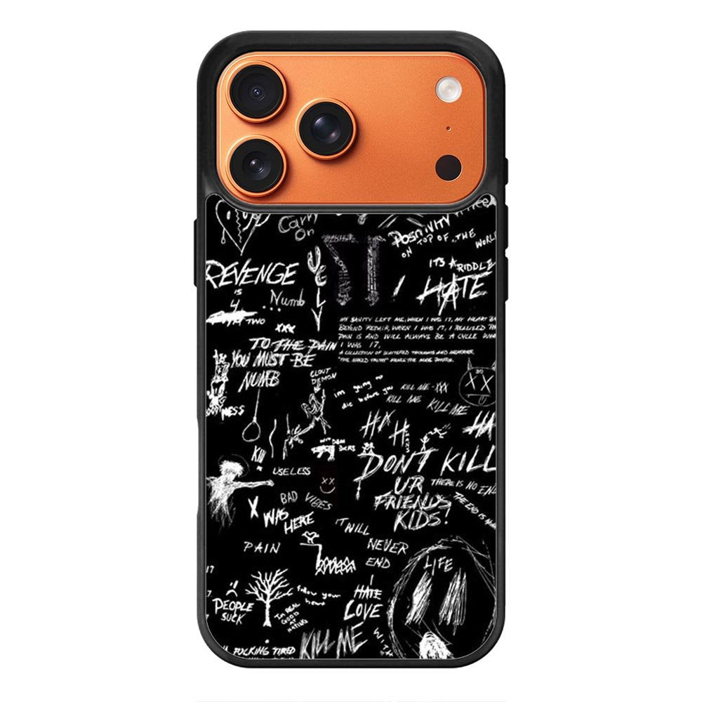 XXXTENTACION Quote iPhone 17 Pro Max Case QC10960