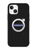 Volvo Logo Carbon iPhone 14 Plus Case QC10760