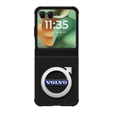 Volvo Logo Carbon Motorola Moto RAZR 2025 Case OV10760