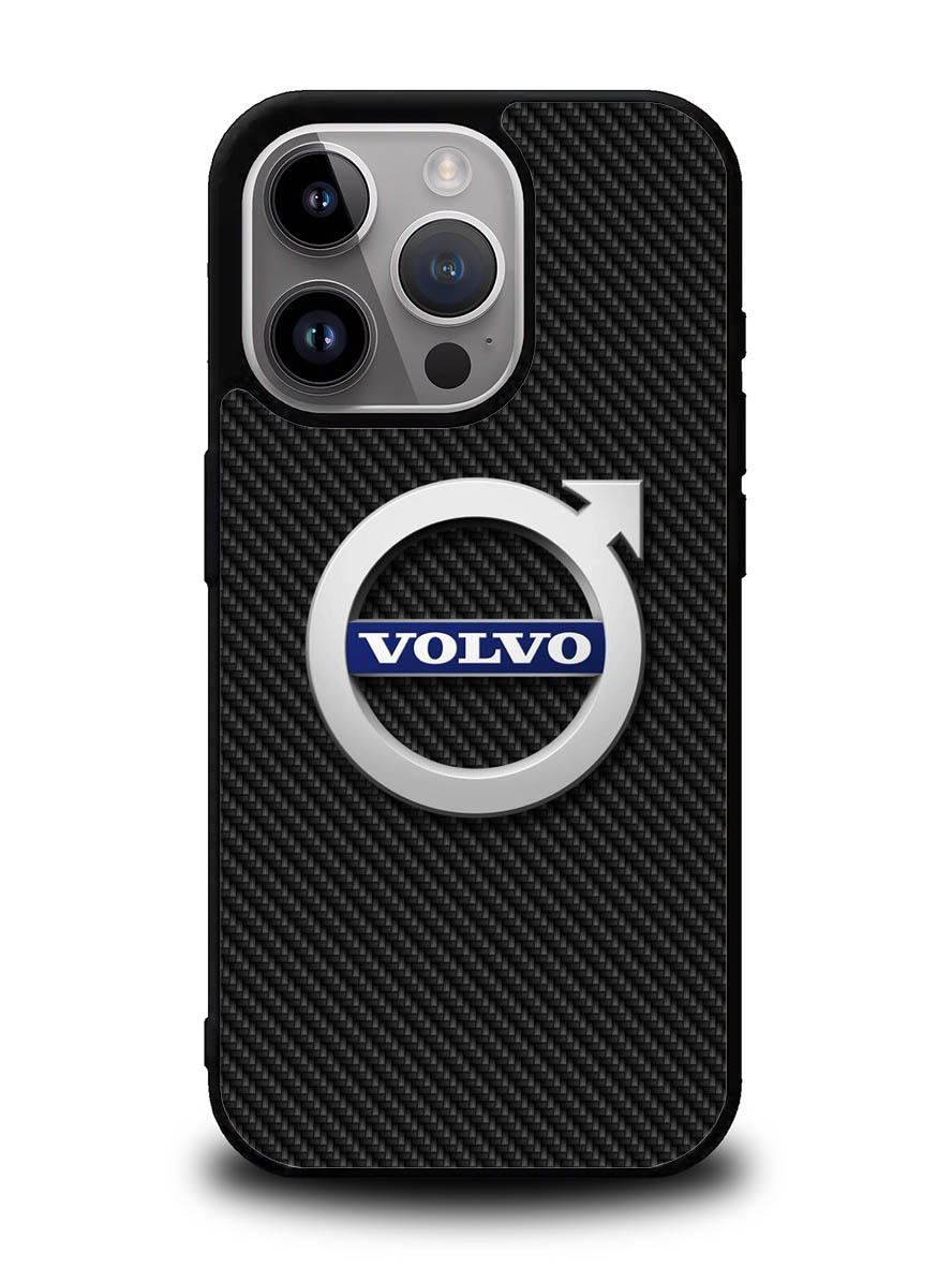 Volvo Logo Carbon iPhone 16 Pro Max Case OV10760