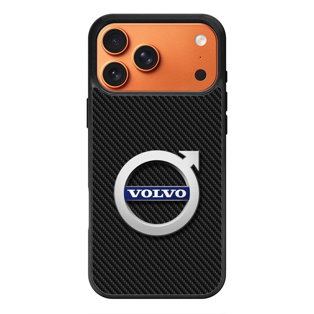 Volvo Logo Carbon iPhone 17 Pro Max Case OV10760