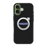 Volvo Logo Carbon iPhone 17 Case OV10760