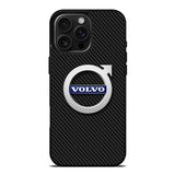 Volvo Logo Carbon iPhone 16 Pro Max Case OV10760