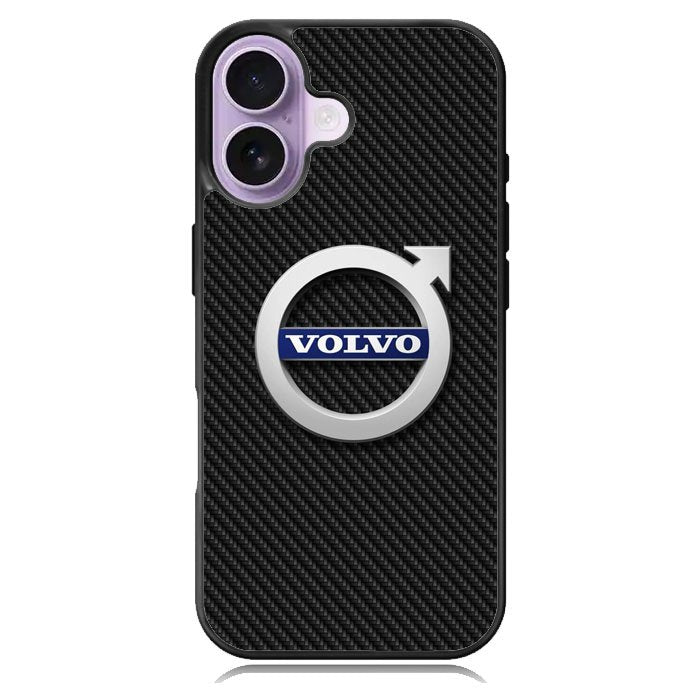 Volvo Logo Carbon iPhone 17 Case OV10760