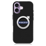 Volvo Logo Carbon iPhone 17 Case OV10760