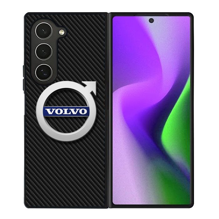 Volvo Logo Carbon Samsung Galaxy Z Fold 6 5G 2024 Case OV10760