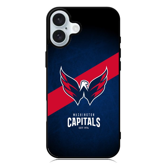 Washington Capitals iPhone 16 Case QC10762