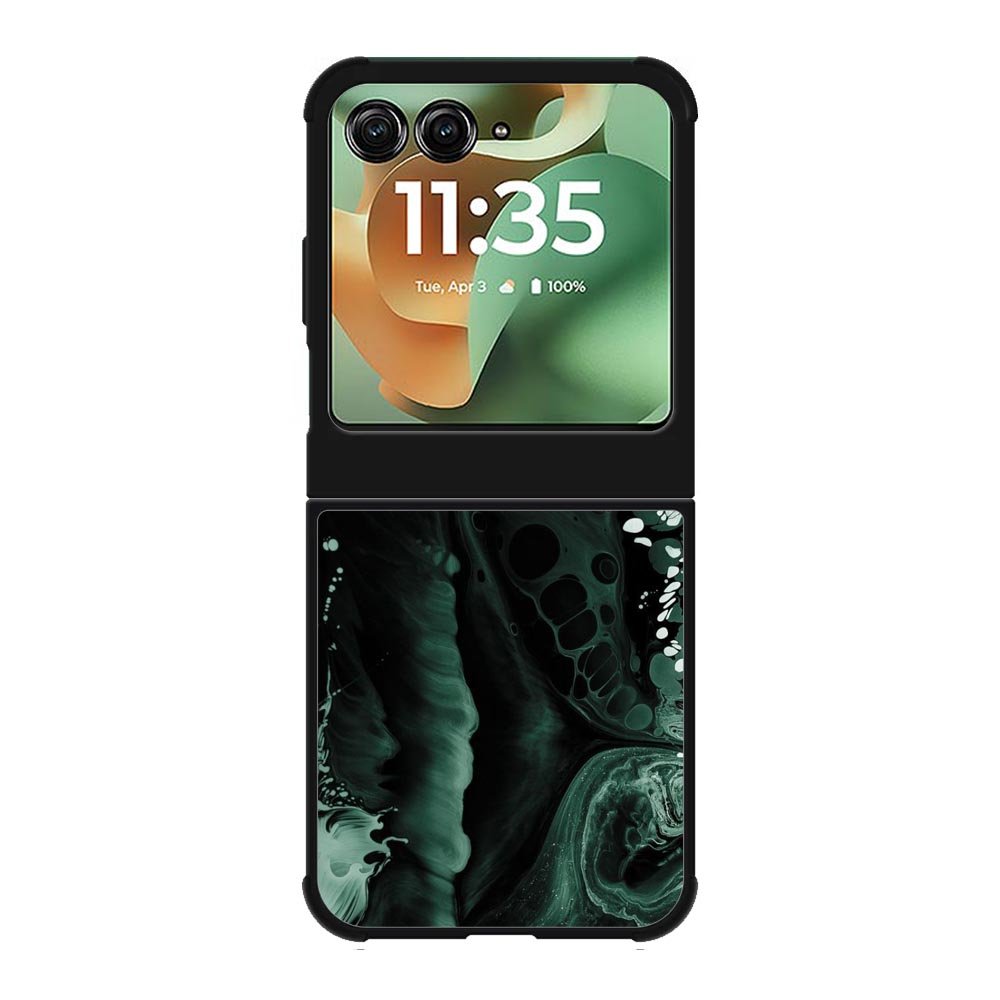 Green Resin Motorola Moto RAZR 2025 Case OV10587