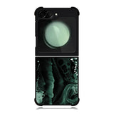 Green Resin Samsung Galaxy Z Flip 6 5G 2024 Case OV10587