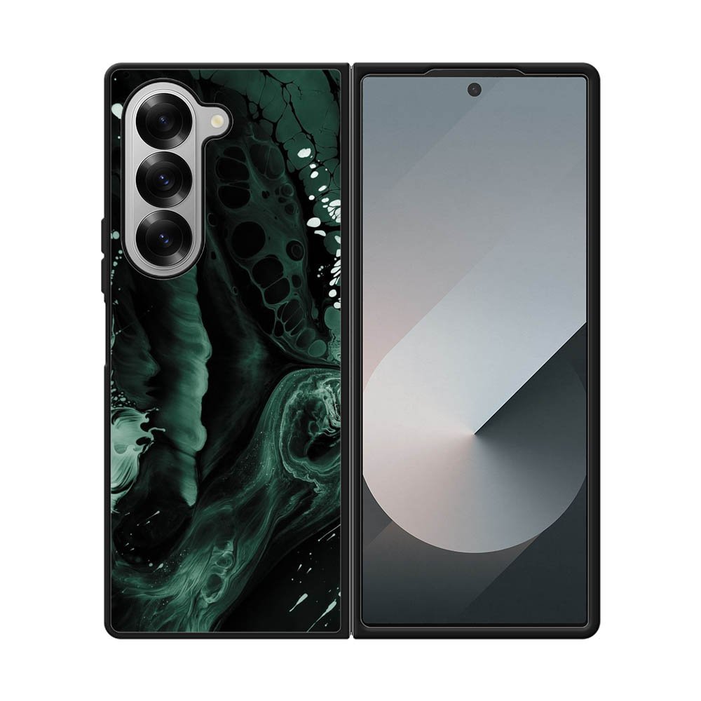 Green Resin Samsung Galaxy Z Fold 7 5G Case OV10587