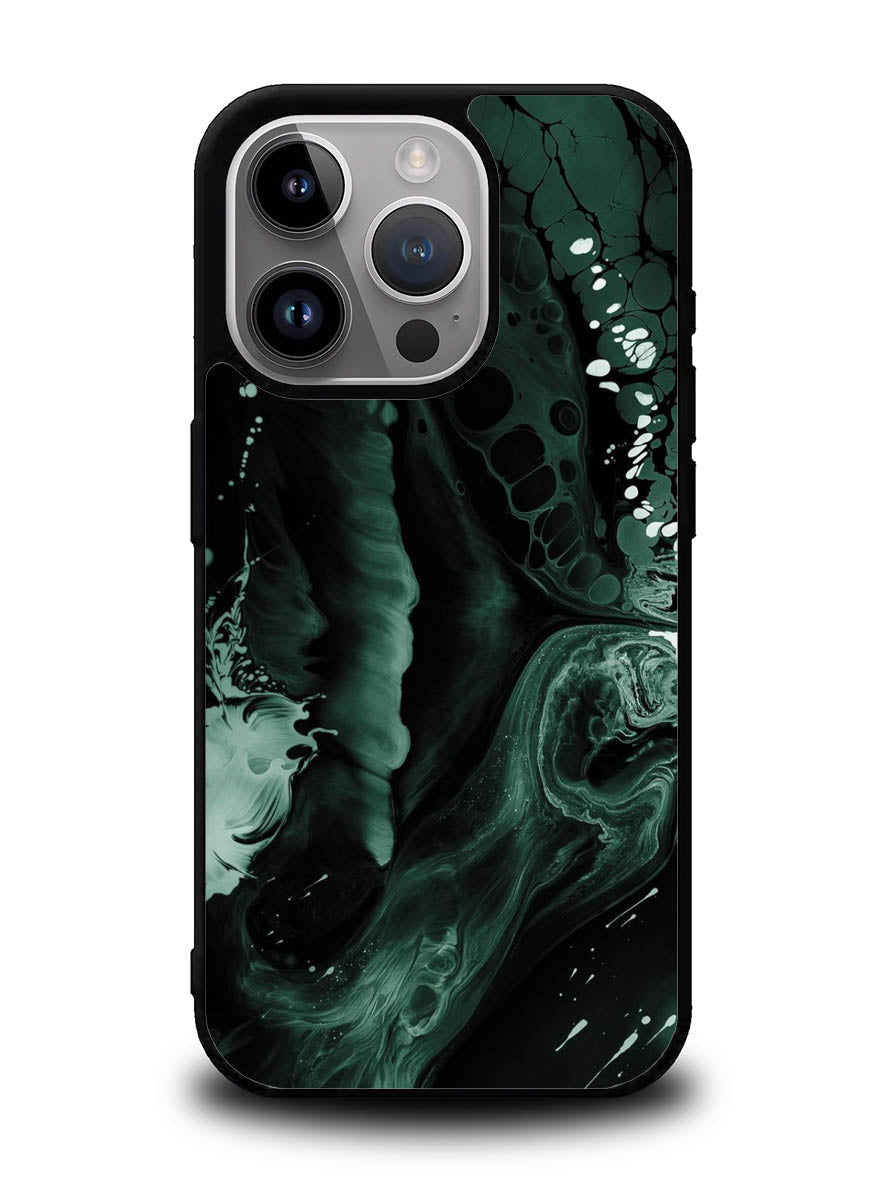 Green Resin iPhone 16 Pro Max Case OV10587
