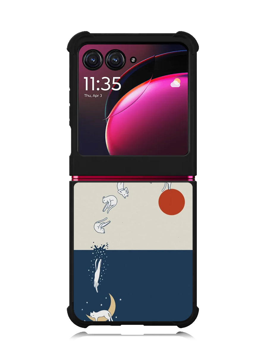 Cat Motorola Moto Razr Plus 2023 , Moto Razr+ 2023 Case OV10676