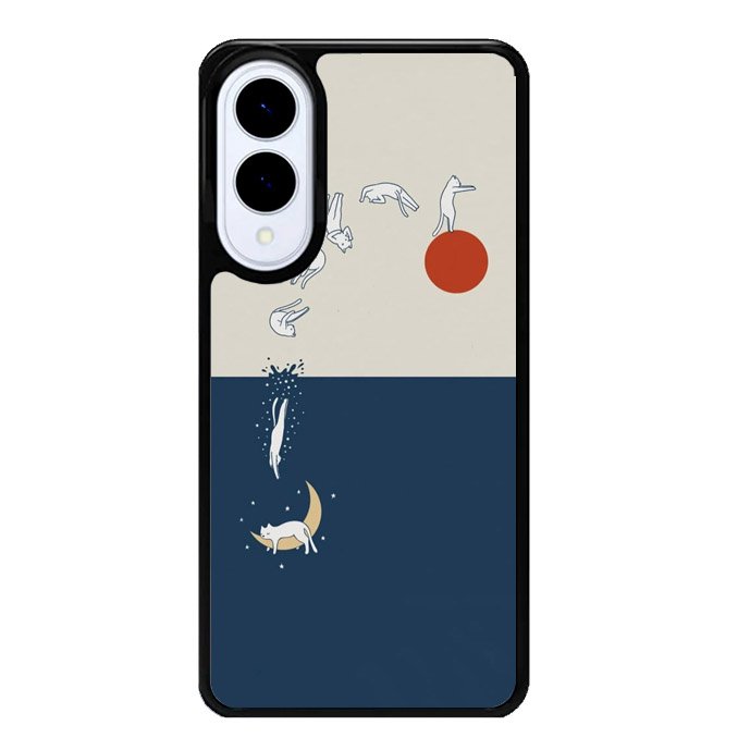 Cat Samsung Galaxy S25 Edge 5G Case OV10676