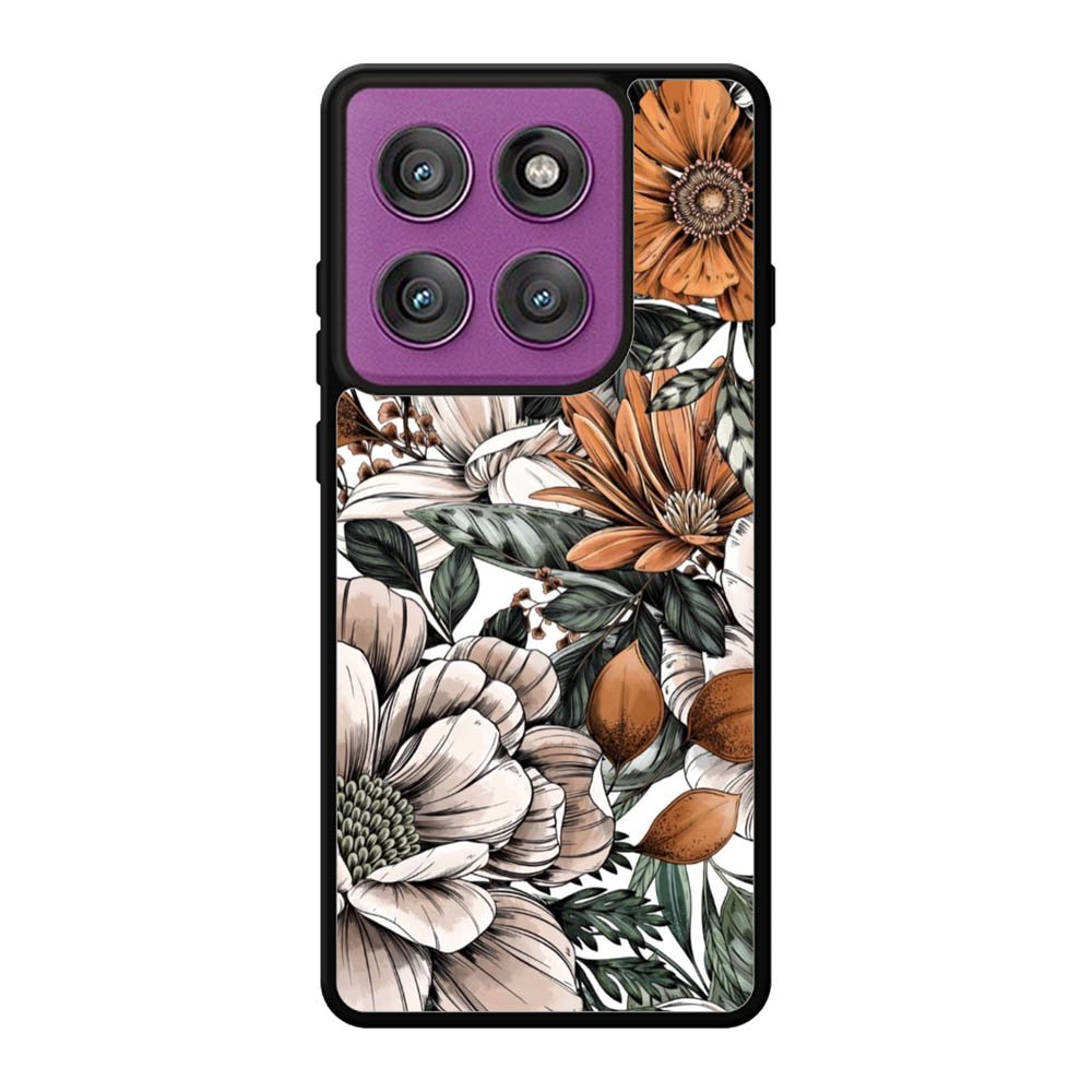 Flowers Motorola Moto Edge 60 Pro Case QC10571