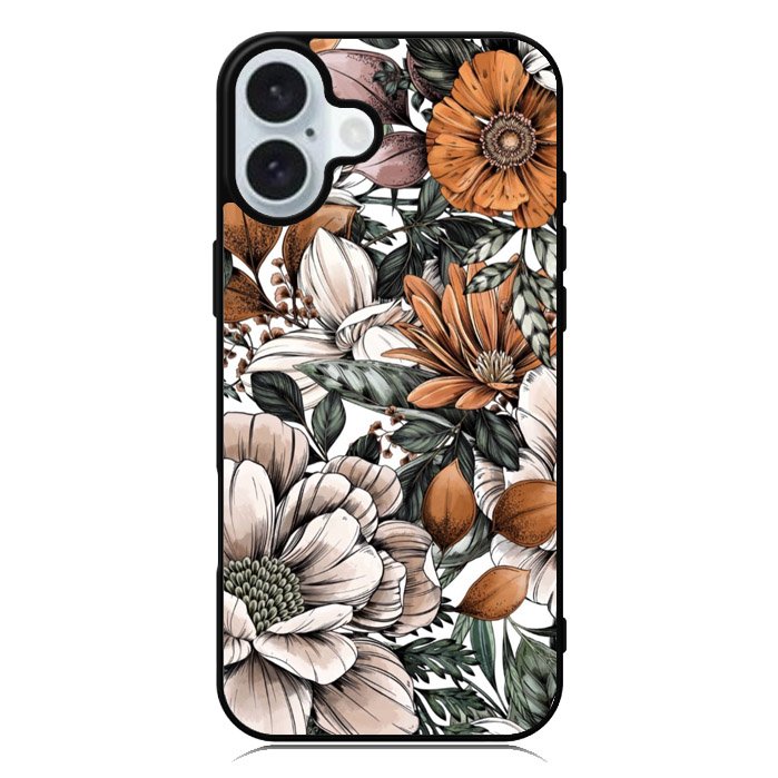 Flowers iPhone 16 Plus Case QC10571