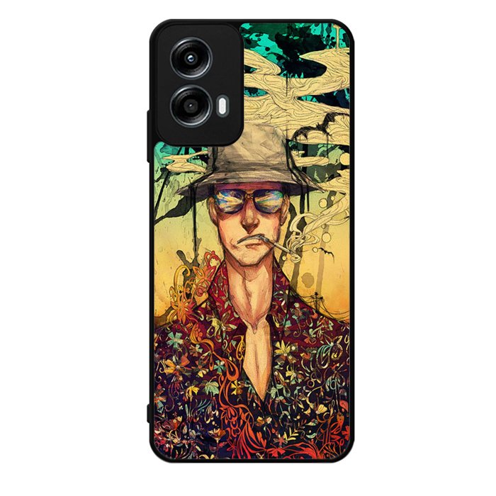 Man With Cigarette Motorola Moto G Play 2024 Case OV10483